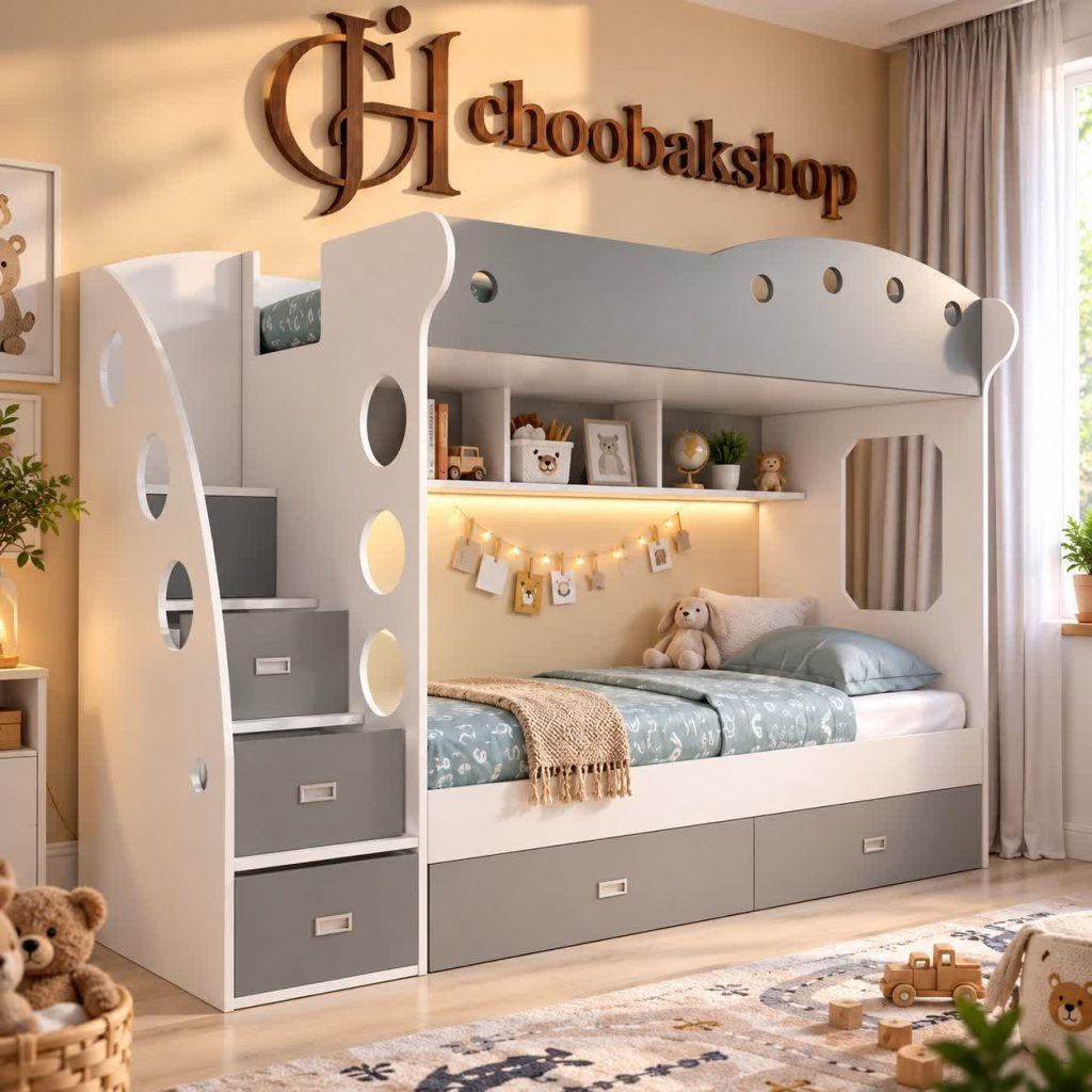تخت دو طبقه آریو کد BD-020